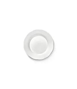 Assiette creuse rond blanc porcelaine Ø 18,5 cm Silhouette Serax