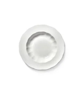 Assiette creuse rond blanc porcelaine Ø 27 cm Silhouette Serax