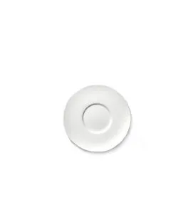 Soucoupe pour tasse à expresso rond blanc porcelaine Ø 12,76 cm Silhouette Serax
