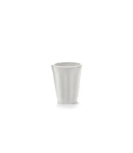 Pot à lait rond blanc porcelaine 7 cl Ø 5,53 cm Silhouette Serax