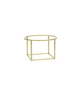 Rehausse carré or acier Ø 25 cm Feast By Ottolenghi Serax