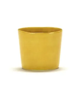 Tasse à café rond sunny yellow grès émaillé 15 cl Ø 7 cm Feast By Ottolenghi Serax