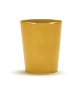 Tasse à thé rond sunny yellow grès émaillé 33 cl Ø 8,5 cm Feast By Ottolenghi Serax