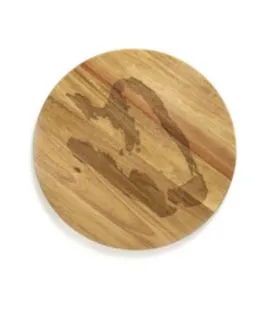 Plateau de présentation rond marron acacia Ø 35 cm Feast By Ottolenghi Serax