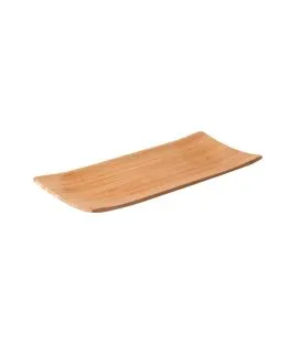 Assiette buffet bambou Naturel 24x10 cm Earth Essentials (40 pièces)
