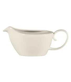 Saucière rond blanc porcelaine bone china Ø 9,2 cm Bravura Rak