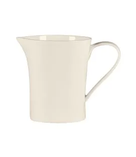 Crémier rond blanc porcelaine bone china Ø 8,4 cm Fedra Rak