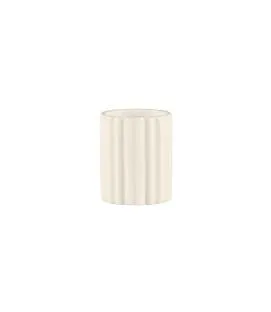Porte cure-dents rond blanc porcelaine bone china Ø 3,9 cm Spectra Rak