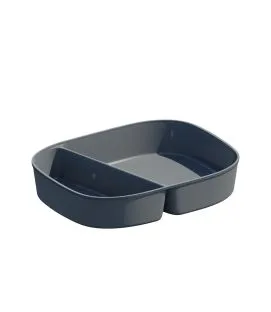 Barquette gris 23,6x18,1x4,7 cm 990 ml (48 pièces)