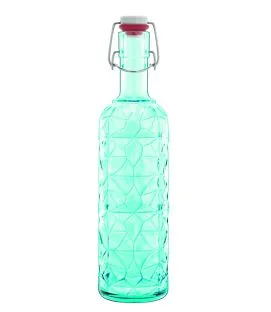 Bouteille bleu verre 100 cl Oriente Bormioli Rocco