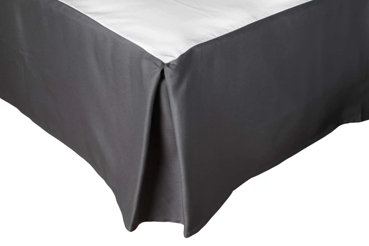 Cache Sommier à Volant Uni