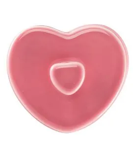 Couvercle pour sucrier rose porcelaine 8 cm Cliché Rak