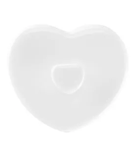 Couvercle pour sucrier blanc porcelaine 8 cm Cliché Rak