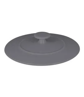 Couvercle pour cocotte rond gris porcelaine vitrifiée Ø 15,8 cm Chefs Fusion Rak