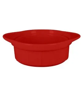 Ramequin rond rouge porcelaine vitrifiée Ø 11 cm Chefs Fusion Rak