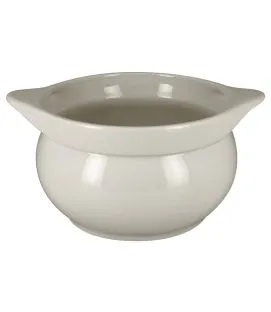 Soupière rond blanc porcelaine vitrifiée Ø 15,7 cm Chefs Fusion Rak