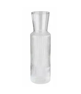 Carafe avec bouchon liège verre Ø 8 cm 27 cm 90 cl Valo Aps
