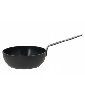 Sauteuse bombée aluminium Revêtement anti-adhésif Ø 24 cm 7,4 cm Ceranoa De Buyer