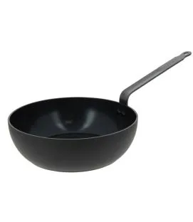 Sauteuse bombée aluminium Revêtement anti-adhésif Ø 28 cm 7,8 cm Ceranoa De Buyer