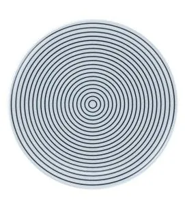 Assiette coupe plate rond Hypnotic porcelaine Ø 26,95 cm Hypnotic Rak