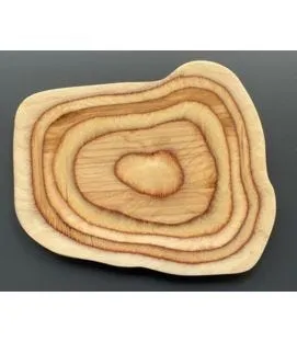 Planche irrégulier bouleau bouleau 40 cm De La Roca