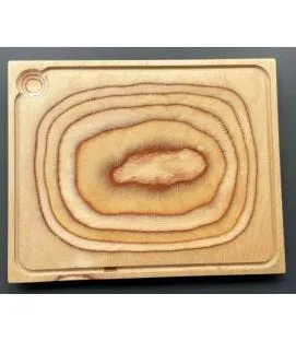 Planche rectangulaire bouleau bouleau 36 cm De La Roca