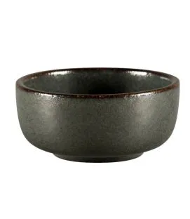 Ramequin rond noir porcelaine Ø 10 cm Rakstone Ease Rak