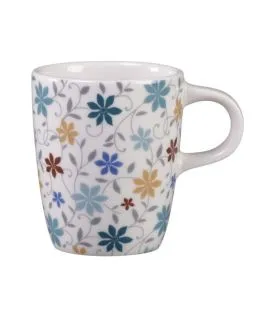 Tasse à expresso blanc porcelaine 9 cl Ø 5,8 cm Rakstone Ease Décor Summer Rak