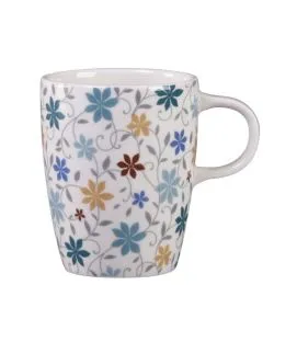 Tasse à café blanc porcelaine 20 cl Ø 7 cm Rakstone Ease Décor Summer Rak