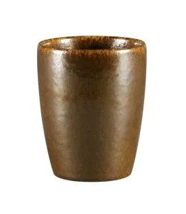 Gobelet à café bronze porcelaine 20 cl Ø 7 cm Rakstone Ease Rak