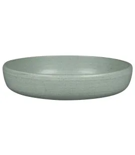 Assiette coupe creuse rond Aqua Green porcelaine Ø 19,8 cm Selva Rak