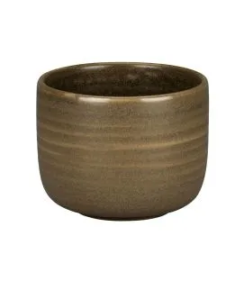 Bol haut rond Dark Brown porcelaine Ø 10 cm Selva Rak