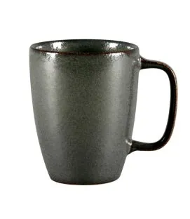 Mug noir porcelaine 30 cl Ø 8 cm Rakstone Ease Rak