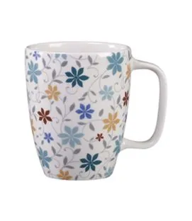 Mug blanc porcelaine Ø 8 cm Rakstone Ease Décor Summer Rak