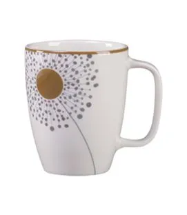Mug blanc porcelaine Ø 8 cm Rakstone Ease Décor Spring Rak