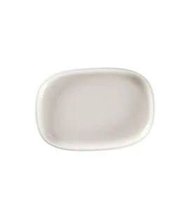 Plat creux ovale blanc porcelaine 33,2 cm Rakstone Ease Rak