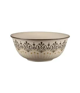 Bol rond Argila Décor Cartagena porcelaine Ø 16 cm Earth Rak