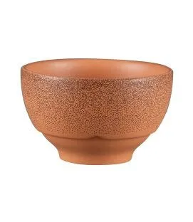 Bol à céréales rond Tero Décor Denia porcelaine 63 cl Ø 13,5 cm Earth Rak