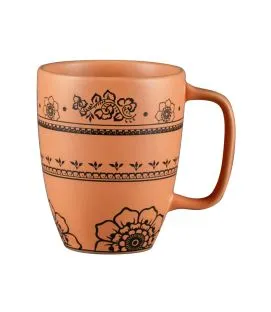 Mug rond Tero Décor Alexandria porcelaine 30 cl Ø 8 cm Earth Rak