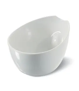 Mini pot ovale blanc porcelaine culinaire 7 cm Impulse Revol