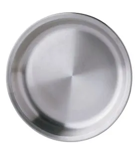 Plateau à fruits de mer rond inox Ø 50 cm Lacor