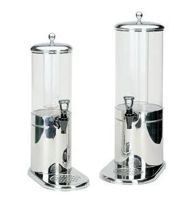 Distributeur à jus inox 38 cm Serie Inox Zepe