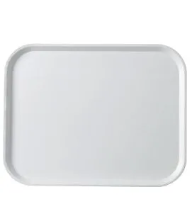 Plateau polyester blanc 46x36 cm Poly-str Allégé Platex