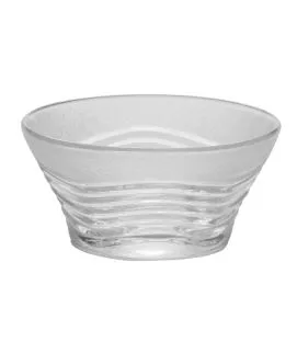 Coupelle rond transparent verre trempé Ø 11 cm Ondine Duralex