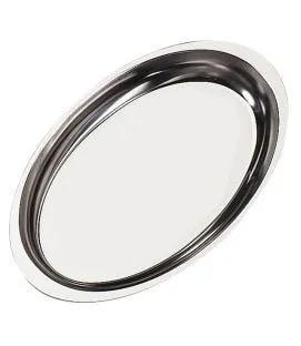 Plat à four ovale inox 18/10 38 cm Amefa