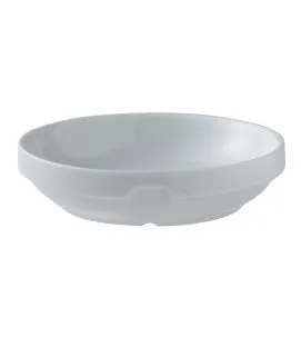 Assiette plate rond blanc porcelaine Ø 13 cm Cafett Pro.mundi