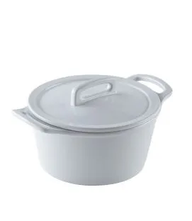 Cocotte rond blanc porcelaine Ø 10 cm Bistronome Pro.mundi