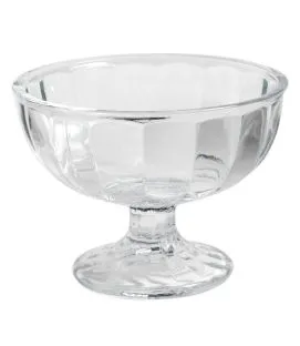 Coupe à dessert rond transparent verre Ø 10,3 cm Cyclade Pro.mundi