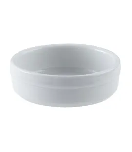 Assiette catalane rond blanc porcelaine Ø 8 cm Cafett Pro.mundi