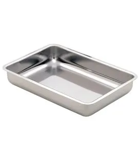 Plat à four rectangulaire inox 18/10 37 cm Amefa